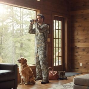 Walls Blizzard Pruf Insulated Coveralls‎ Mens Medium Realtree Hunting Made USA